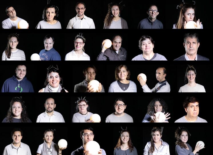 Integrantes del Coro Canto Abierto