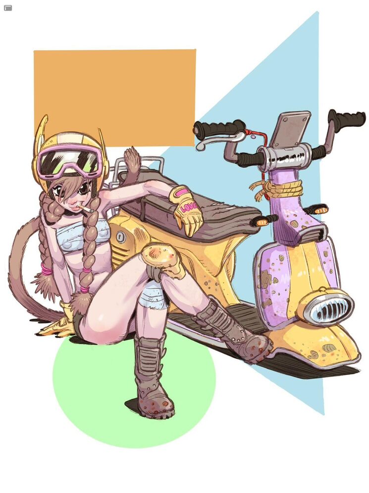 Ilustración de Black Star por Fran Carmona