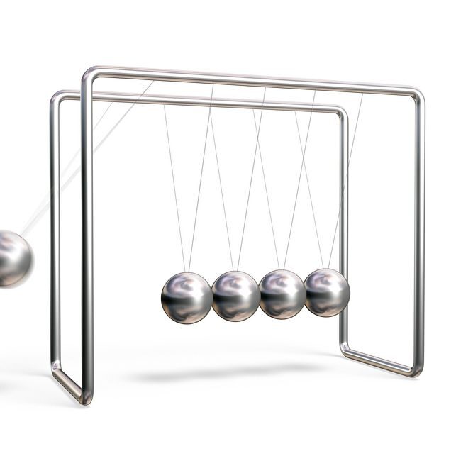 El péndulo de Newton