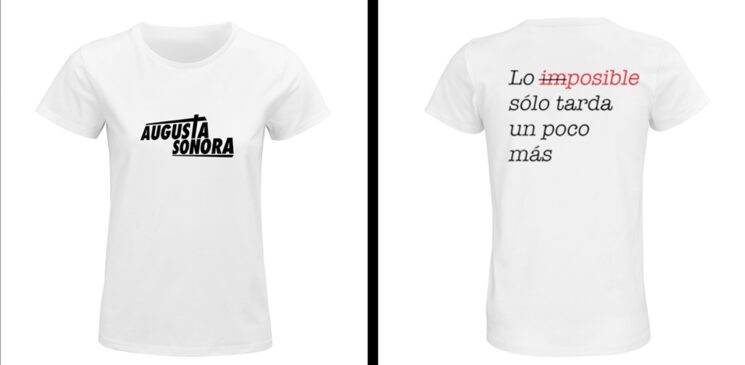 Camiseta "lo imposible" para mujer.