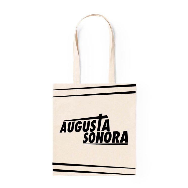 Totebag "nuevo logo" beige.