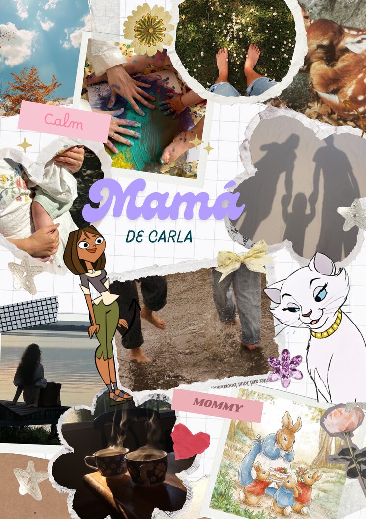Moodboard de la Madre de Carla