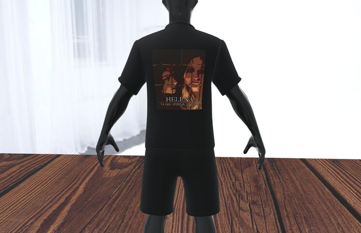 Camiseta Helena. La cara oculta de la guerra. 1 - Parte Trasera