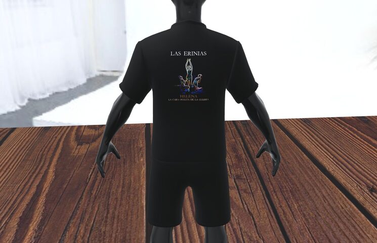 Camiseta Erinias - Parte Trasera