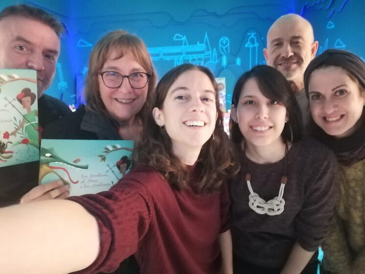 Presentació a la PetitOna, dins la llibreria Ona (Barcelona)