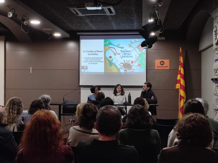 Presentació a Òmnium Bages-Moianès (Manresa)