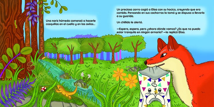 Un zorro se lleva a Elisa para alimentar a sus cachorros.