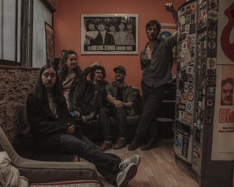 Primer día de grabación con Pablo Solo. Foto de Paula Bayo