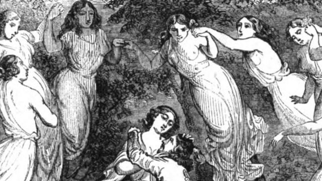 Detalle del grabado original de 1853