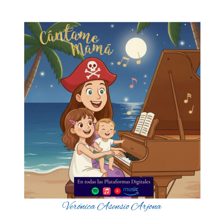 Portada Disco Cántame mamá. Verónica Asensio Arjona