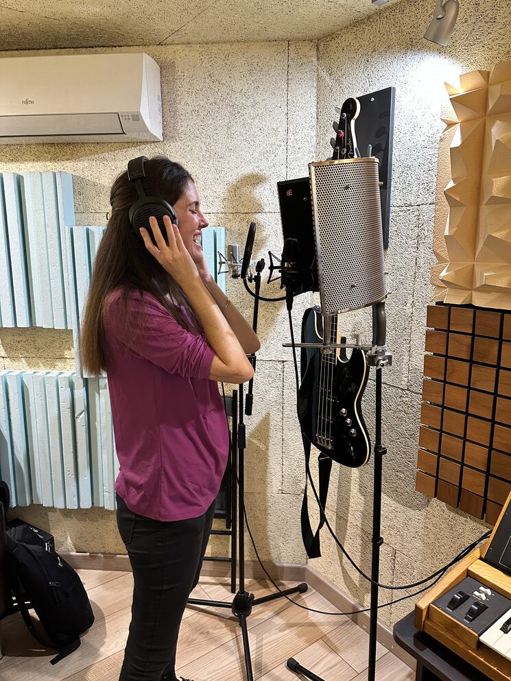 Cántame mamá grabación 