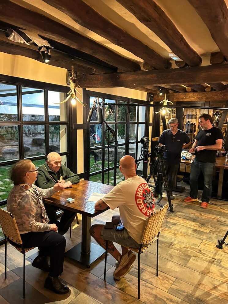 Rodaje, Joaquín, Lauri y Puti