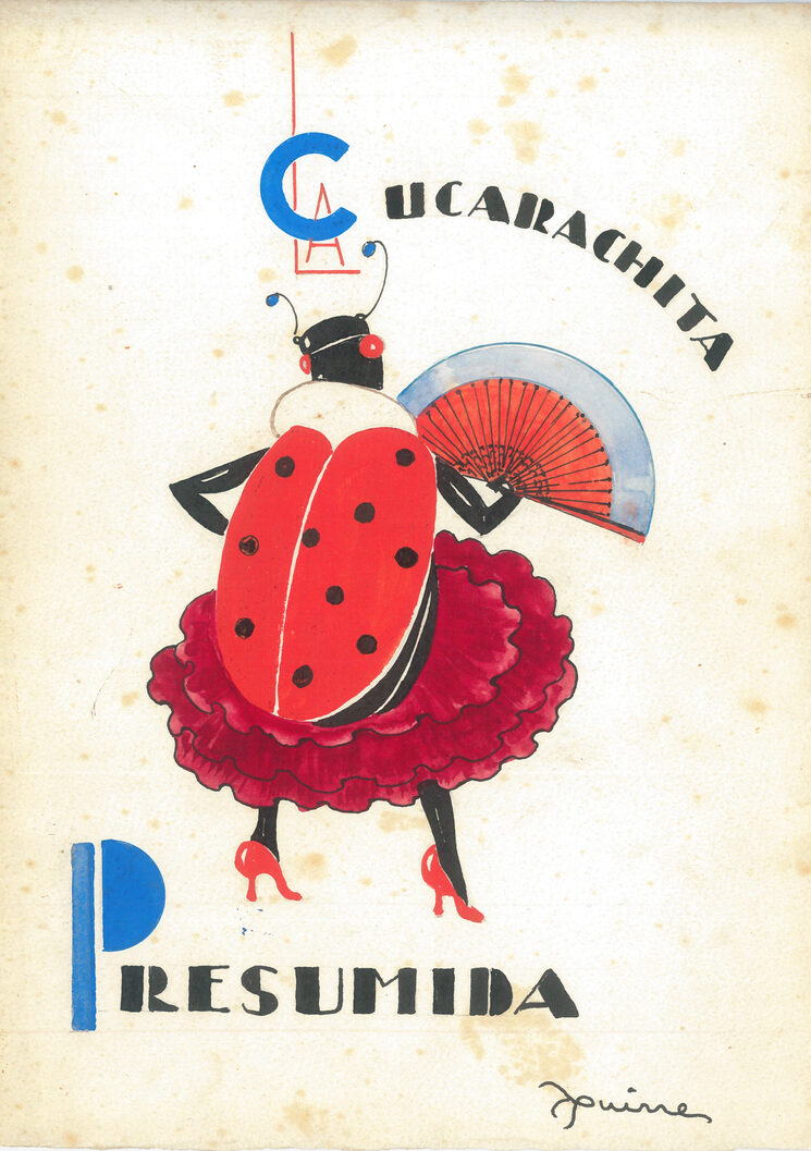 La cucarachita presumida (cuento inédito de Lorenzo Aguirre, 1942)