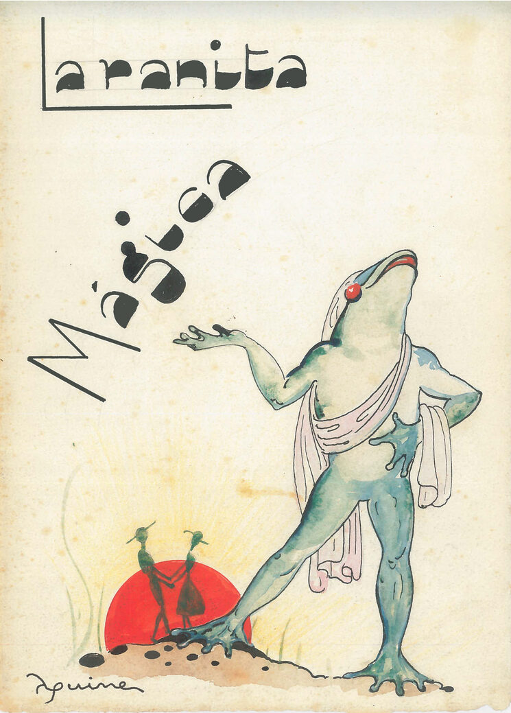 La ranita mágica (cuento inédito de Lorenzo Aguirre, 1942)