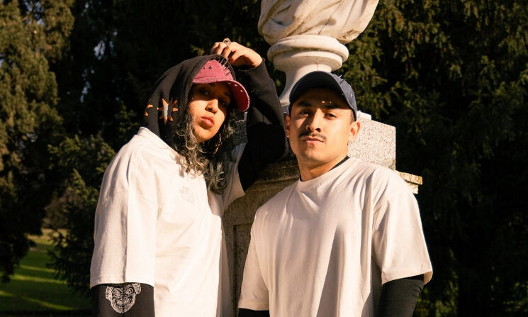 Brenda Lucía (izq.) Franklin Vásquez (der.)