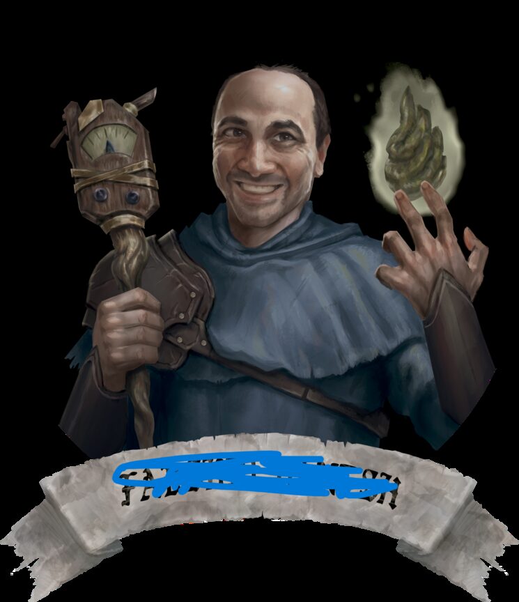 Primer dibujo para los mecenas de Gran Alcalde!