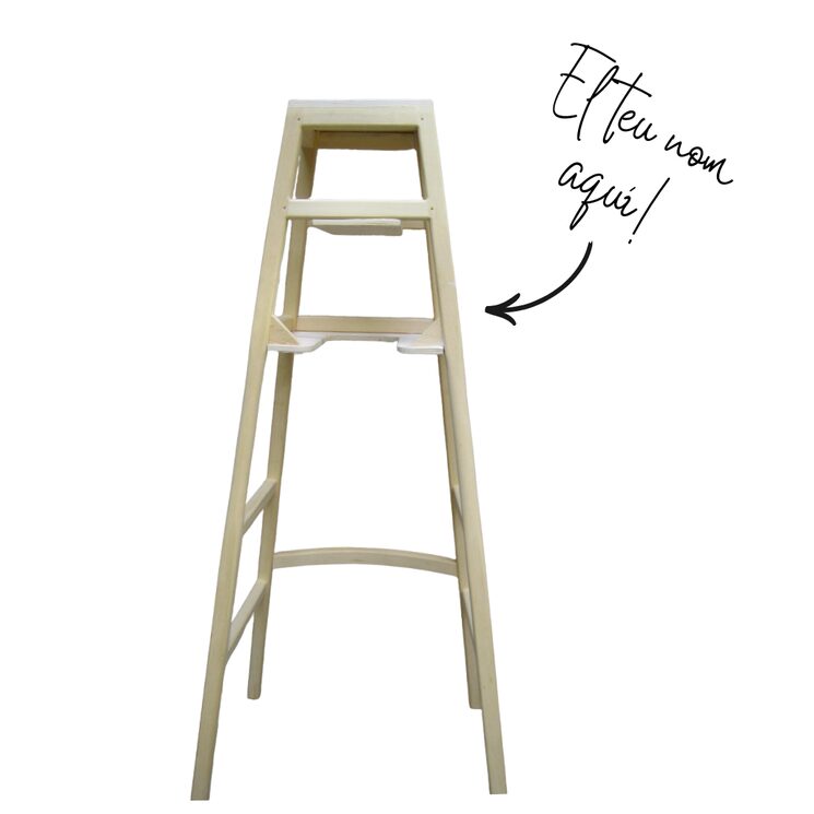 Tenir el nom escrit al cavallet de la Gegantona.