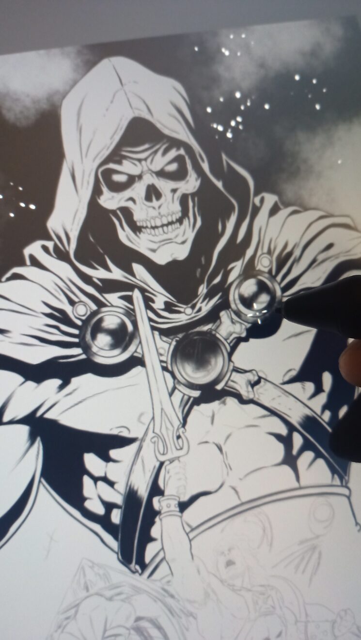 Una pequeña muestra de la primera print exclusiva.