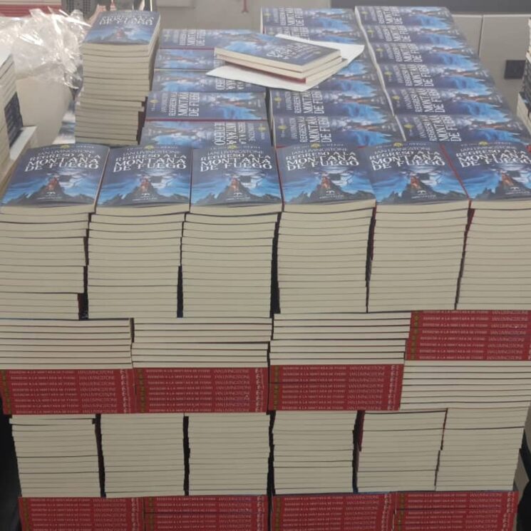 Montañas de regresos a la montaña de fuego