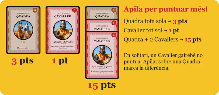 Una col·locació i un apilament eficients són essencials per maximitzar els punts