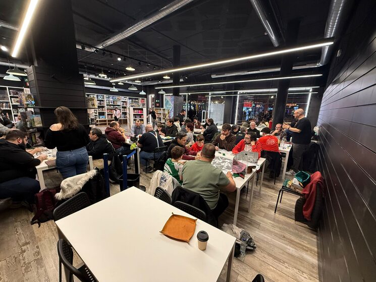 Se juntaron unos cuantos