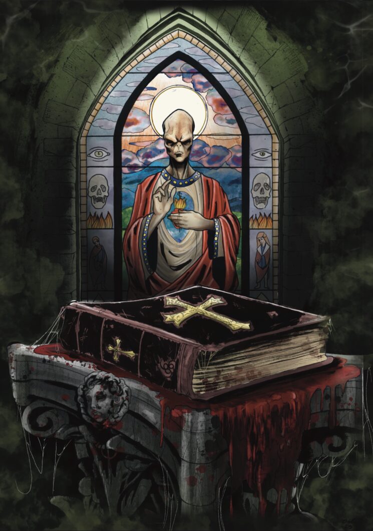 El alíen os bendiga