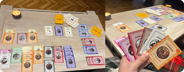 Probando uno de los prototipos