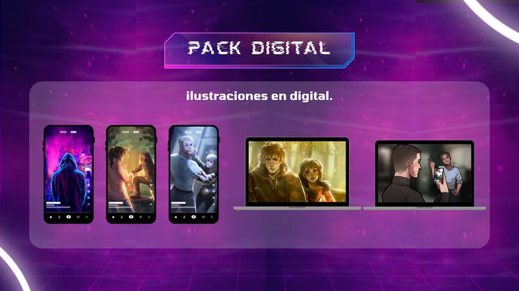 Muestra de como quedarían