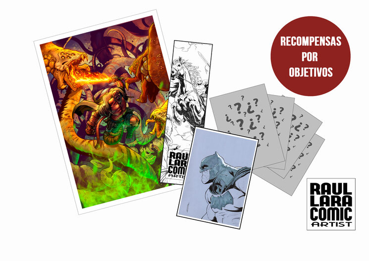 Algunas muestras de las recompensas por objetivos conseguidos.