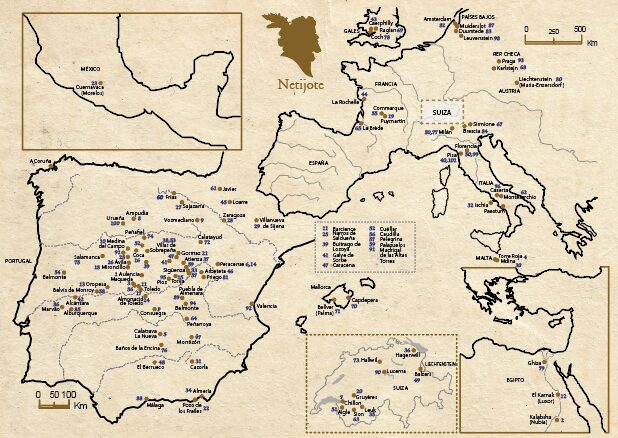 Los destinos de Netijote