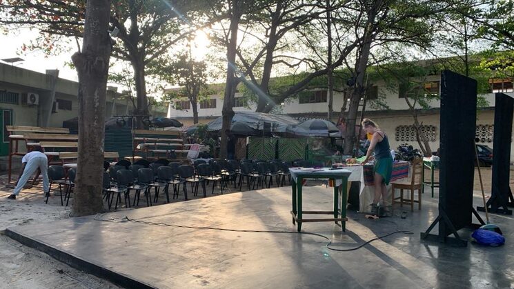 Escenari del Dayihoun-Théâtre, Cotonou