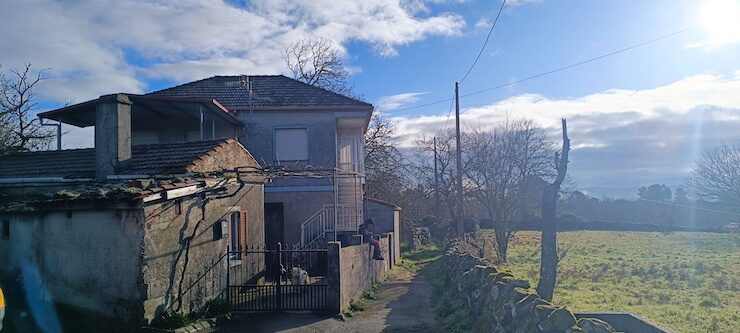 Foto actual de una zona del proyecto de ecoaldea