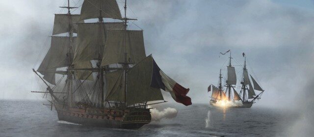 Fotograma de la película "Master and Commander: The far side of the world"
