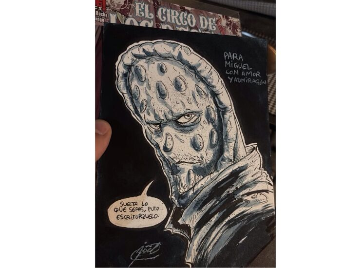 Fanart de Black Pizza que hizo Joel