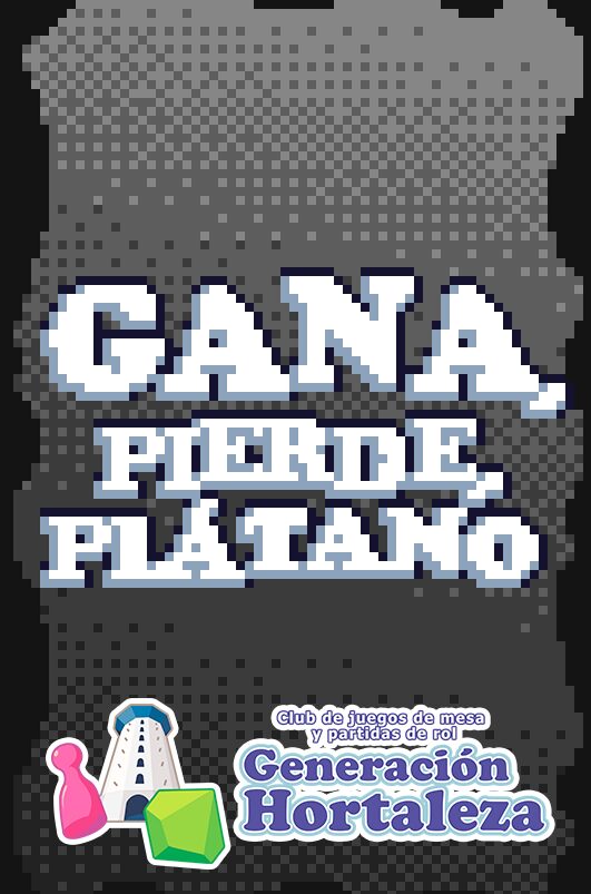 Trasera de Gana Pierde Plátano