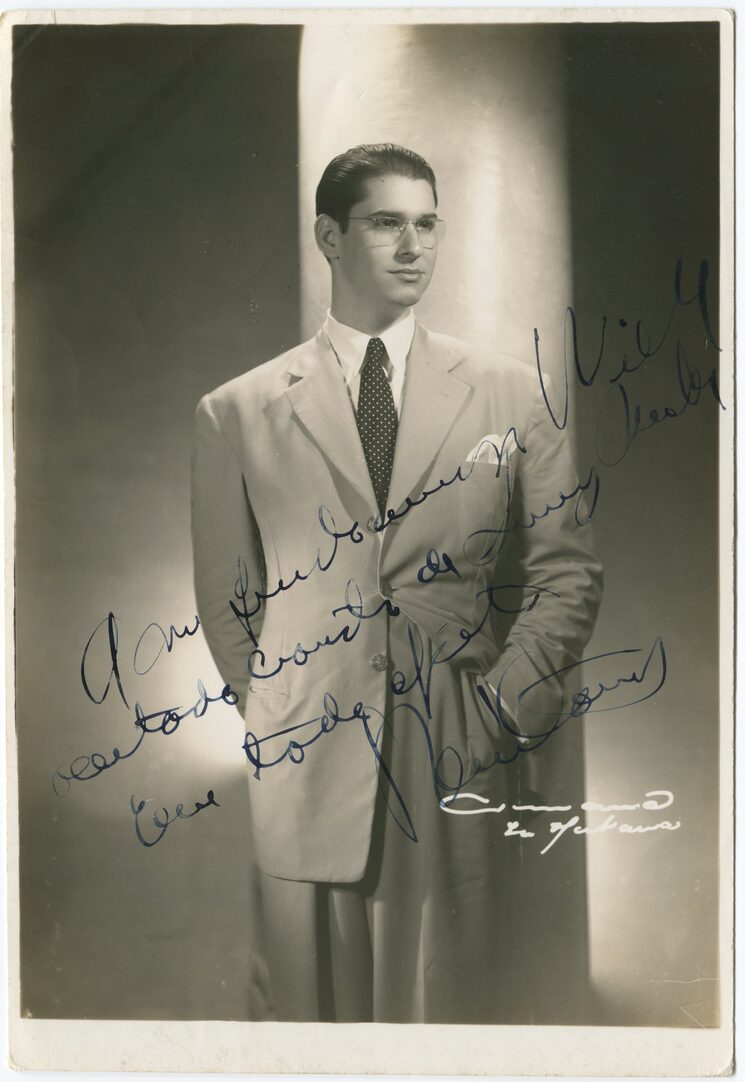 Retrato de René Touzet. Cortesía de la Colección Gladys Palmera.