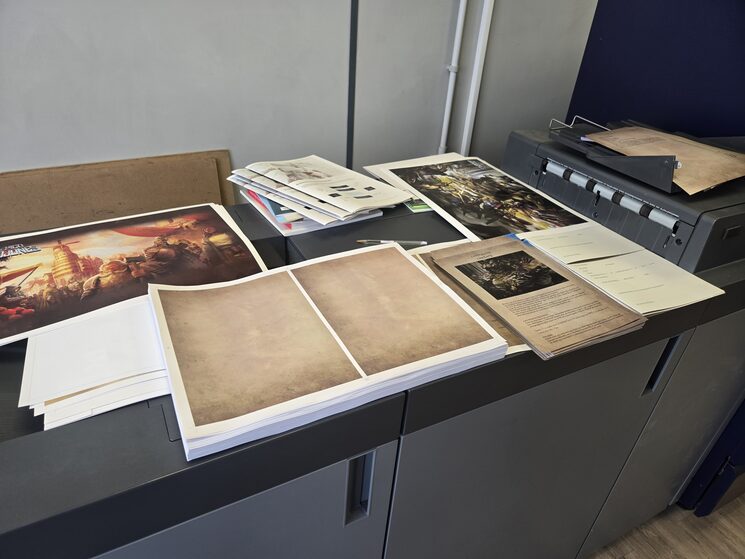 Las máquinas de han puesto en marcha!