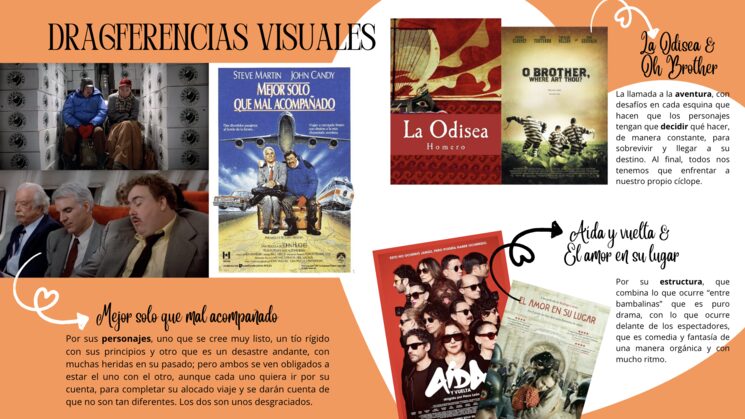 "Dragferencias" visuales