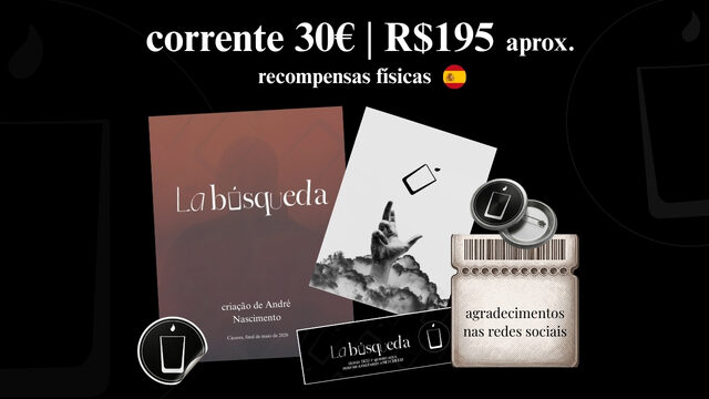 pôster A3, bottom metálico, postal, marca-páginas, adesivo, agradecimentos