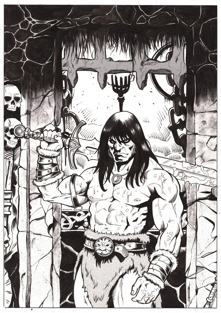Original de Conan en tamaño A3