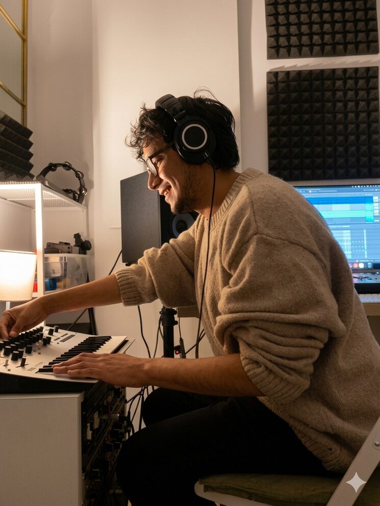 Gary - en estudio propio