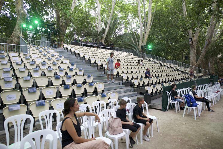Ensayo de Hara, el musical en 2017