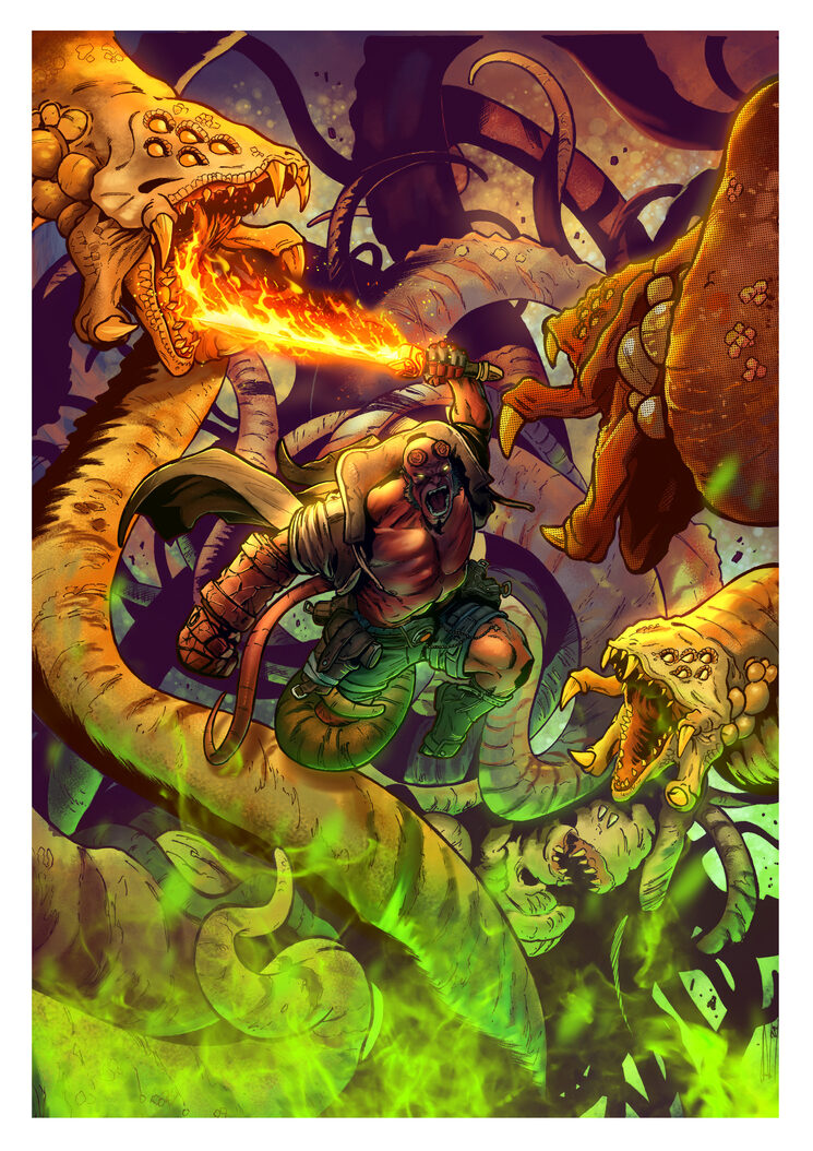 Print en A4 de regalo a los mecenas si se completa o supera el 100% de la financiación!!