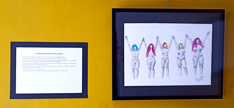Ilustración "Colores". Exposición Nueva de Llanes