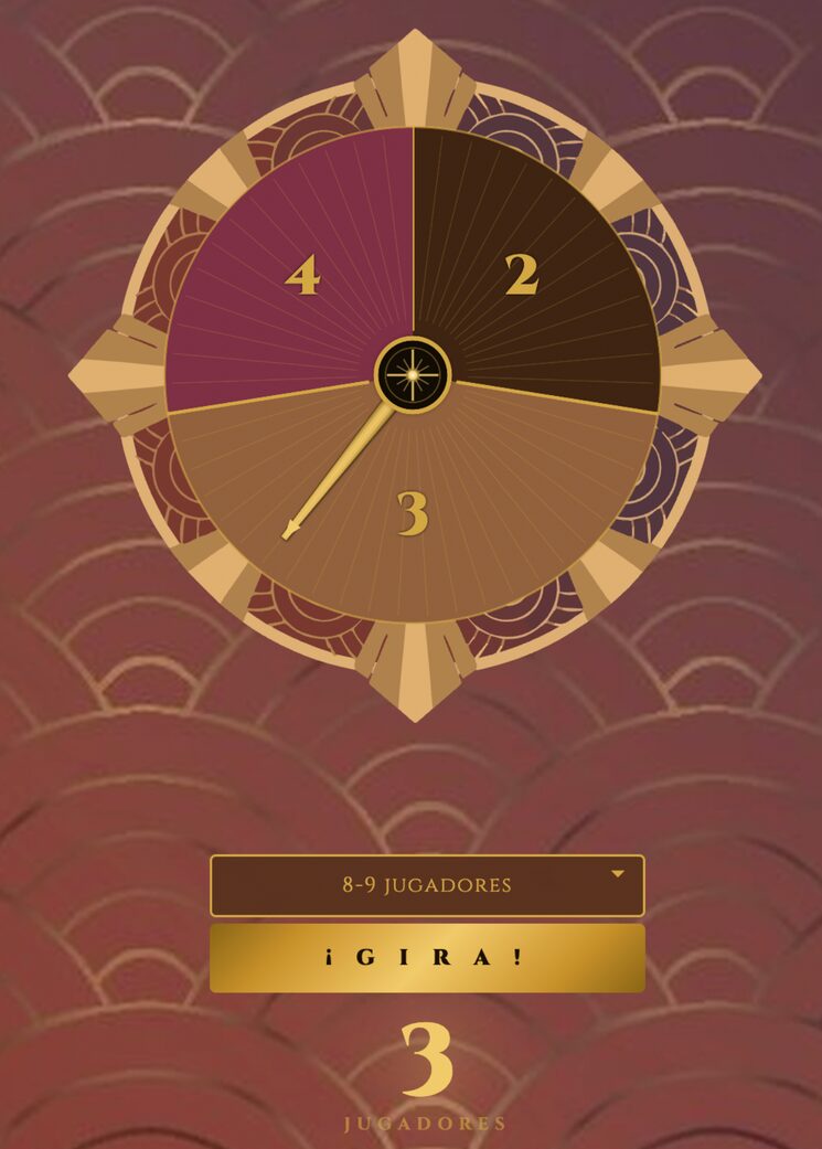 La ruleta estará balanceada de 6-18 jugadores