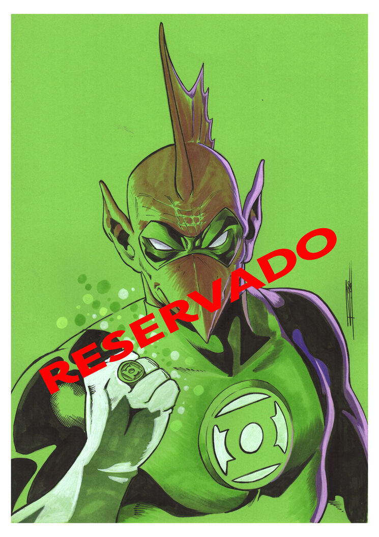 Original de Tomar- Re en cartulina verde