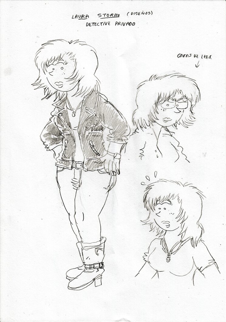 Diseños incluidos en el pack de diseños de personajes 1