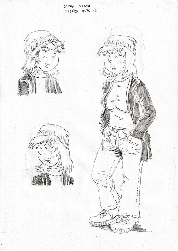 Diseños incluidos en el pack de diseños de personajes 2