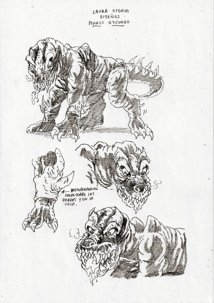 Diseños incluidos en el pack de diseños de personajes 02