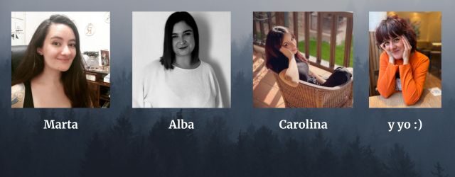 (las tres magníficas y yo XD)